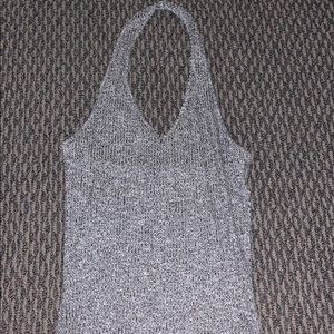 NEVER WORN!! Not too cropped halter top